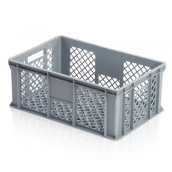 Euro přepravka děrovaná 60 x 40 x 22 cm