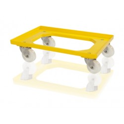 Podvozek pod přepravky 2 otočná kola - nerez vidilice